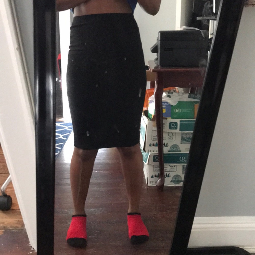 High waist skirt